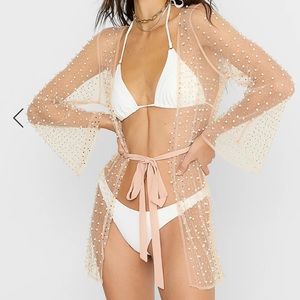 Never worn mini robe Beach Bunny